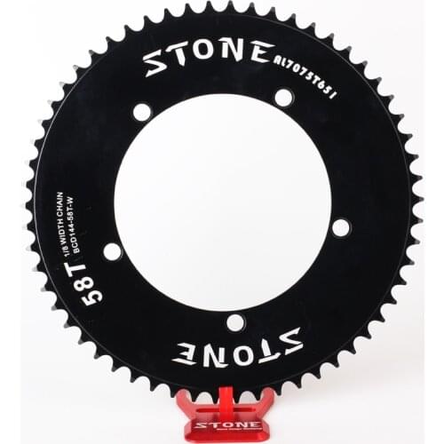 Bicycle 1/8" chain Fixed Gear Chain-ring BCD144 track bike Chainwheel driveline crank