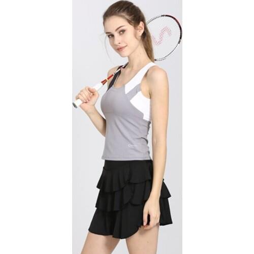 Womens Flower Bloss Tennis skorts with Built In Short , Female Layered Tennis Skort , Women Running Sports Shorts Yoga Skirt