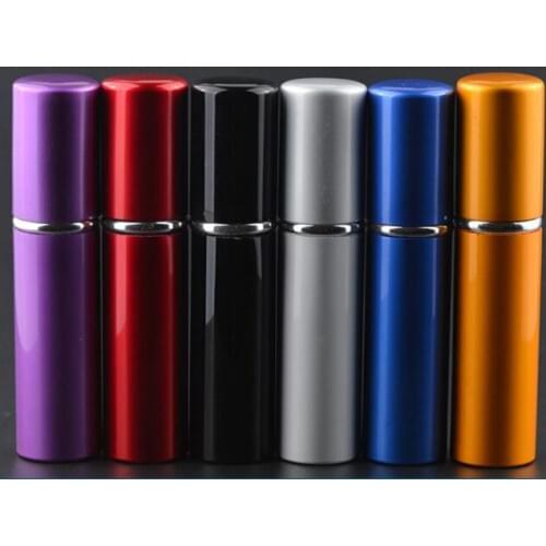 10MLempty aluminum perfume sample spray bottle atomizer pulverizador cosmetics perfumeros parfumverstuiver makeup containers NEW