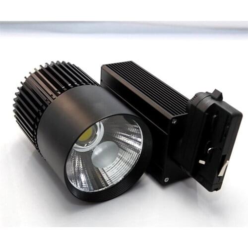 4wire 3phase LED Track Light 30W 40W COB Spotlights Modern Ceiling Home Wall Deco Track Rail Spot Fixture for Retail Shop