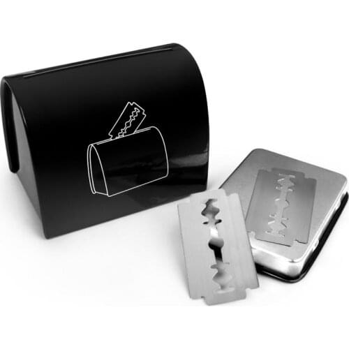 Razor Blade Disposal Box Safe Storage For Used Razor Blades. Each Processing Box Can Easily Store Up To 300 Blades. Removablebox