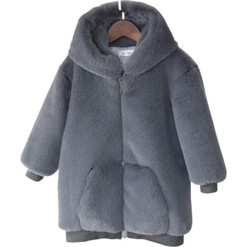 Baby jacket Kids coat Baby girl faux fur coat
