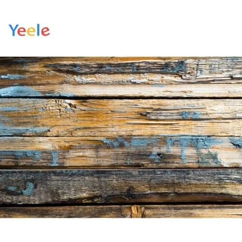 Yeele Grunge Style Wooden Board Food Scene Baby Portrait Photography Backgrounds Custom Photographic Backdrops For Photo Studio