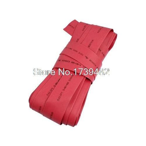 Red 20mm Diameter Polyolefin Heat Shrinking Tube 8M 26.2Ft