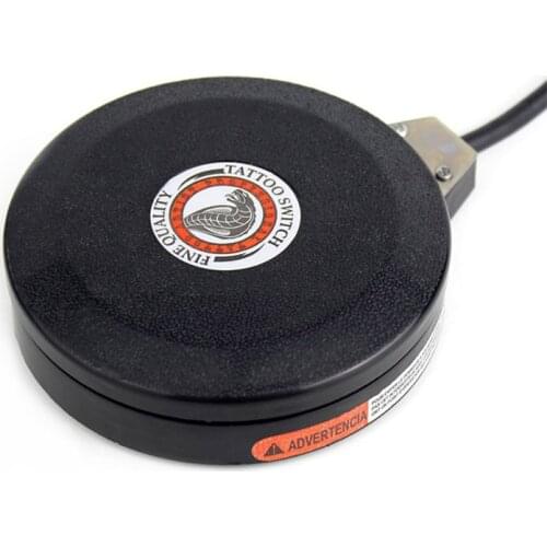 Round 360 Degree Tattoo Foot Pedal Switch with 1.8M Thick Cable