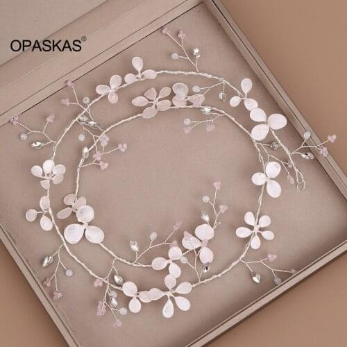 Fashion Korean handmade flower headband creative elegant bridal wedding dress headwear Bride Accessories Jewelry VL