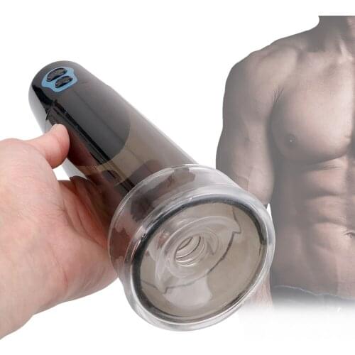 Penis Enlargement Sex Toys Vacuum Dick Extender Penis Pump Automatic Vacuum Train Pump Sex Toys for Men Increase Length
