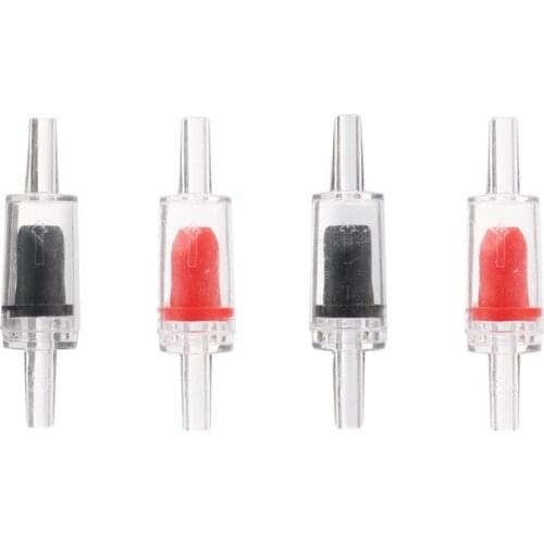 Air Pump Stop Water Plastic One Way Non-Return Check Valve Aquarium Fish Tank Air Check Valves Aquarium Accessories 200 Pcs