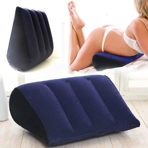 Hot Inflatable Love Pillow Sex Wedge Position Cushion Sexy Gift Furniture Wedge Adult Magic Love Games Toys Couples Pillow