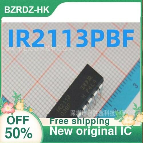 Free shipping 2PCS/lot IR2113 IR2113PBF DIP-14 New original IC
