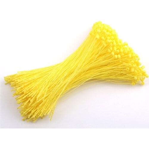 10000 Pieces 5 inches Hang Tag Loop Garment Hang Tag Loop Lock Plastice Security Snap Lock