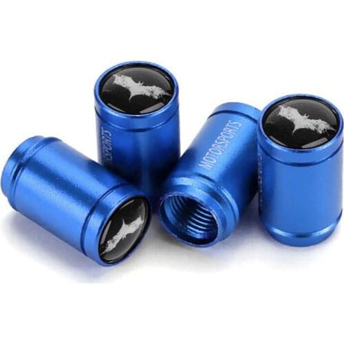 4pc/set Metal Alloy Bat Badge Valve Caps Wheel Plugs Cover Car Tire Stem Airtight Motos Valve Cap For Buick Regal Excelle Encore