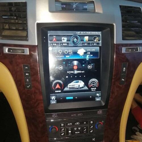 Android 11.0 128GB Tesla Style For Cadillac Escalade 2007 2012 Car GPS Navigation Auto Radio Stereo Multimedia Player Head Unit