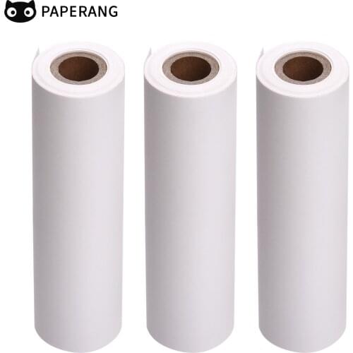 PAPERANG 3 Rolls 111*30mm Thermal Paper Roll Rainbow Paper BPA-Free Long-Lasting 10 Years for PAPERANG C1 Pocket Thermal Printer