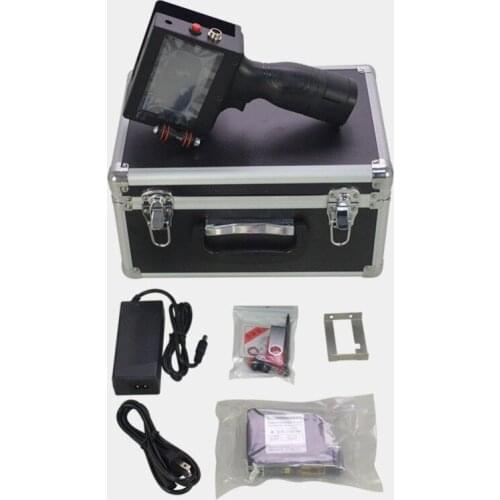 Ink Coding Machine LED Touch Screen Smart Date Coder Handheld Inkjet Printer