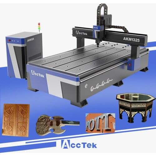 Hot Sale Wood CNC Router Wood Carving Machine with Vacuum Table for Plywood Acrylic Brass Aluminium Composite ACP ACM