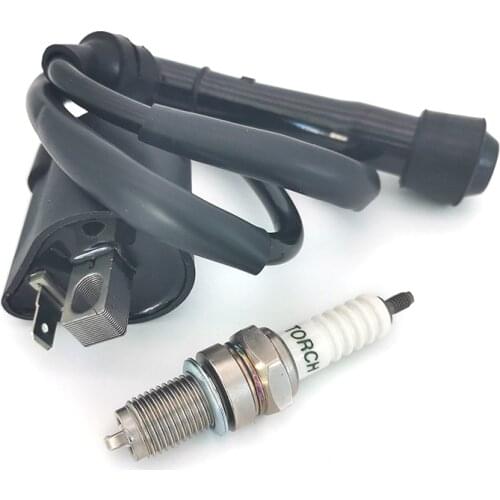 Ignition Coil with Spark Plug For Yamaha Raptor 660R YFM660R Grizzly 660 YFM660FA