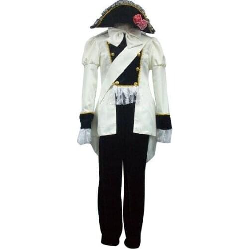 Japanese Anime Outfit Austria Uniform Cosplay Costume From Axis Powers Hetalia E001