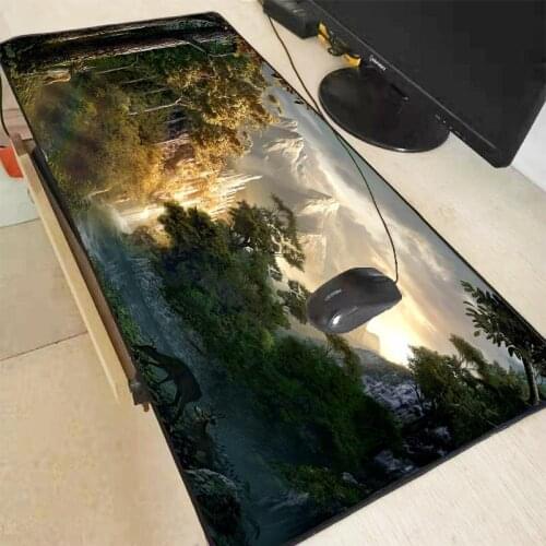 MRGLZY beautiful scenery household carpet p pad waterproof non-slip large gaming mouse pad pads computer keyboard desk mats xxl