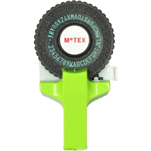 Aive brand for MoTex E101 Printer Mini DIY Hand for dymo 3D embossing manual Tape Manual Typewriter lettering machine 3D printer