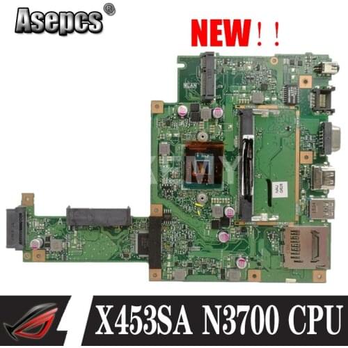 Akmey 90NB0A70-R01200 X453SA motherboard For Asus X453SA X453S X453 F453S laptop motherboard original notebook N3700 motherboard