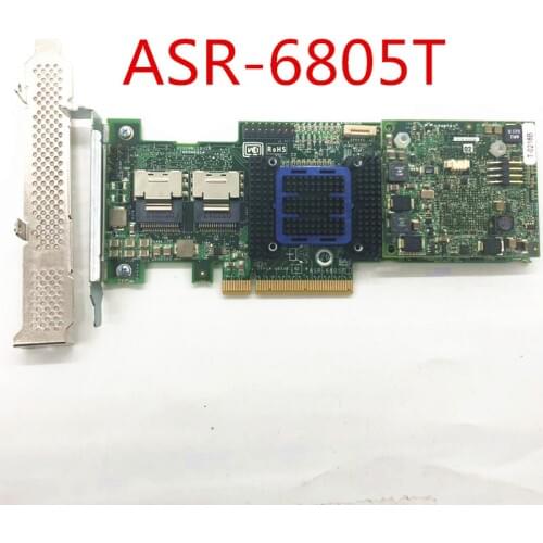Microsemi PMC Adaptec RAID 6805t 2272800-R ASR-6805T 8-Port 6Gb/s PCI-E2.0 X8 Controller SAS Card RAID5 LSI 9260-8i