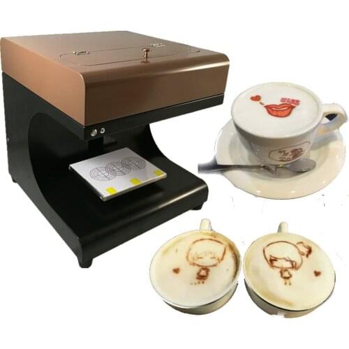 NDL-20C Multifunctional led edible ink coffee printer printing machine coffee picture printer