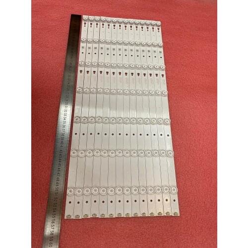 New 70 PCS/lot 7LED 555mm LED Backlight strip for LED55D7-01 A B 30355007202 LE55A7100L LE55B510N LE55B510X LC550DUY SH A1
