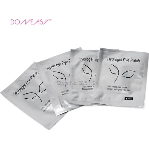 20/50/100 pairs/lot Eye patches for Eyelashes Extension Gel lint Free Eye pads for Lashes Eyelash Extension Eye Pads