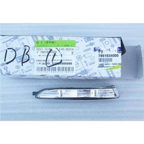 Left right Side Turn Signal Repeater Lamp Actyon Korando C 2011+ side mirrorturn signals light lamps