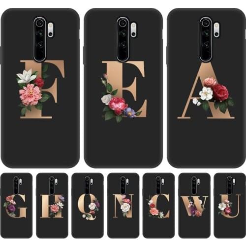 Redmi Note 8 Pro Case For Xiaomi Redmi K40 Fashion Letters Redmi Note 10 10S 8 Pro K30 Ultra Poco F2 Pro Soft Phone Funda Etui