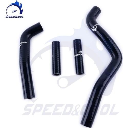 Silicone Radiator Coolant Pipe Tube Hose Kit For KAWASAKI KX 125 KX125 1994 1995 1996 1997 1998 1999 2000 2001 2002