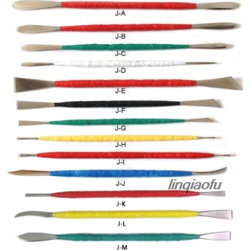 13-piece stainless steel sculpture clay/software/sludge tool