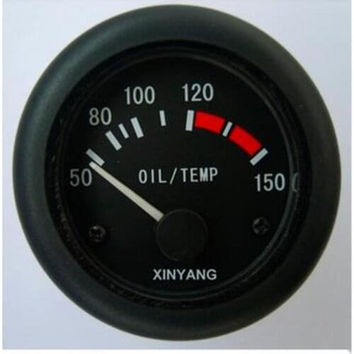 VDO oil temperature gauge, bulldozer water temperature gauge, parameter 12V 24v easy to install, accurate indication