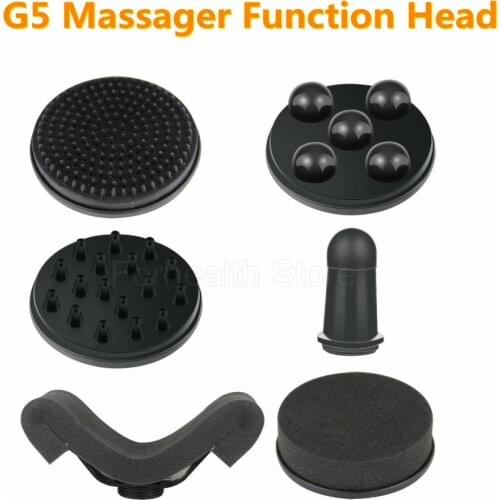 G5 Vibration Massage Weight Loss Apparatus Relaxing Muscle Accessories Head (6 heads in total) Fat Removal Massage Head