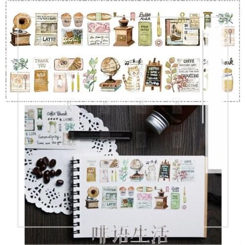 1 Loop 3 X 35cm Vintage Life Daily Life Workshop Journal Masking Tape Sample Special