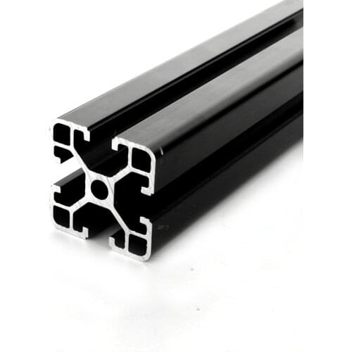 1 PC 4040 European standard anodized aluminum profile extrusion 100-800 mm length linear guide for CNC 3D printer CNC