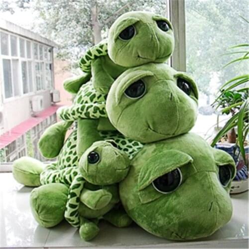 1Pcs Creative Pillow Cushion Cute Soft Stuffed plush Toys Green turtle pillow Halloween Pumpkin little turtle pillow Series
