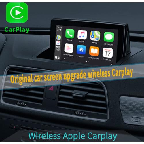 Dongle Apple Carplay Sem Fio Mirrorlink/ios 14 Wireless CarPlay Android Auto Mirroring OEM Integration For Audi A1 Q3 Apple Carp