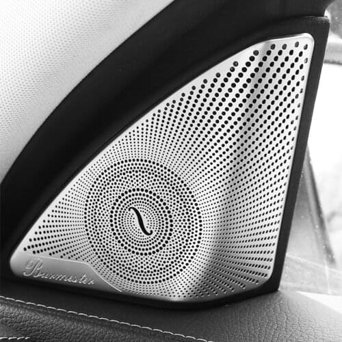 Car Audio Speaker Cover Trim Door Loudspeaker Cover Trim Car Accessories interior for Mercedes Benz E/C/GLC Class W213 W205 X253