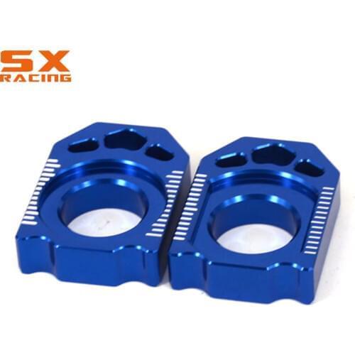 Motorcycle Rear Chain Adjuster Axle Block For YAMAHA YZ125 YZ250 YZ250F YZ450F YZ250X YZ250FX WR250F WR450F WR250R WR250X