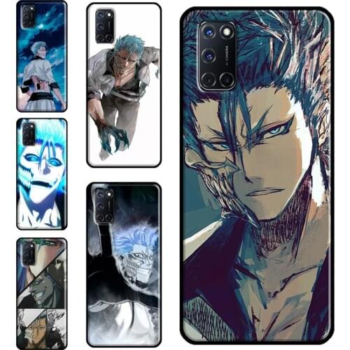 Grimmjow Jaegerjaquez Bleach Anime Case For OPPO Find X3 Pro F5 A1K A3S A5S A15 A52 A72 A83 A91 A93 A5 A9 A31 A53 2020 Cover