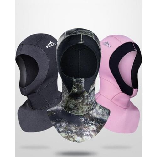 SBART 3mm neoprene dive hood cap for scuba diving cold water scuba dive sports Cap Waterproof keep warming Brand new