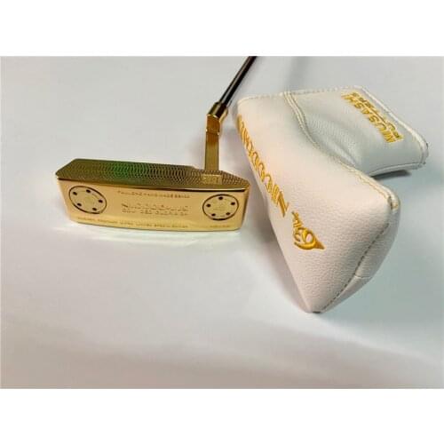 TopRATED MUSASHI M634 Putter MUSASHI M634 Golf Putter Gold MUSASHI Golf Clubs 33/34/35 Inch Steel Shaft with Head Cover