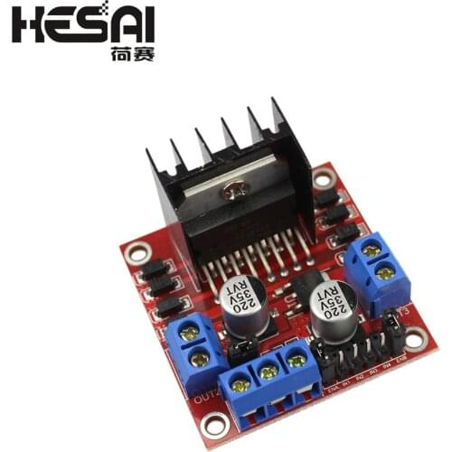 Dual H Bridge DC Stepper Motor Drive Controller Board Module L298 for arduino smart car robot