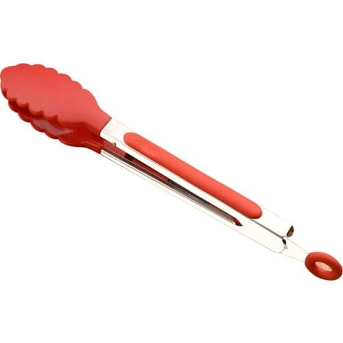 Stainless Steel BBQ Grilling Tong Salad Bread Serving Tong Non-Stick Kitchen Barbecue Grilling Cooking Tong Kitchen Accessories