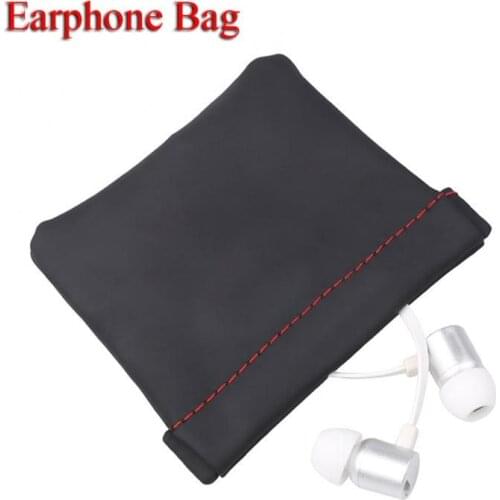 Newest Portable Stainless Steel Shrapnel Earphone Storage Bag Headphone Accessories Memory Card USB Organizer Cable Storage Bag