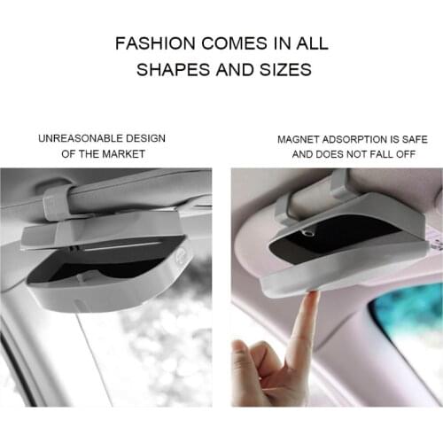 New Auto Car Eyeglasses Clip Car Glasses Cases Sun Visor Sunglasses Holder