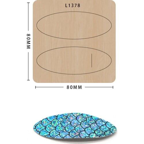 Scrapbook Hairpin Cutting Dies Suitable For Common Die Cutting Machines On The Market