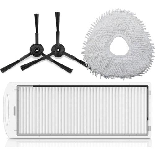 Sweeping Robot Vacuum Cleaner Household Accessories for Cloud Whale J1 Spare Parts Hepa Filter Mop Rags Side Brush